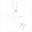 Mexlite Strahler 1-fl. 