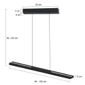 Steinhauer Pendelleuchte 4-fl. 