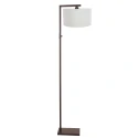 floor lamp STANG 1 flame E27 IP20, cocoa dimmable