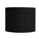 Steinhauer LED Wandleuchte STANG, 2-flammig, E27, 1W, 2900K, 100lm, IP20, mit Lesespot, bronze, Schirm schwarz/gold