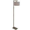 floor lamp STANG 1 flame E27 IP20, bronze dimmable