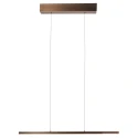ceiling luminaire BANDE 3 flames IP20, bronze dimmable