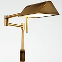Mexlite Floor lamp KARL, 1 flame, bronze