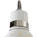 Steinhauer Wandleuchte SPRING mit Scheren-Armatur, E27, mit Euro-Steckerkabel + Schalter + Drehdimmer, verstellbar, weiß matt