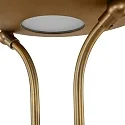 Mexlite LED Deckenfluter BIRON, Leseleuchte mit Flexarm, 23+6W 2700K 2000+650lm, Drehdimmer, bronze / Abdeckung matt