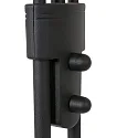 LED Deckenfluter BIRON, Leseleuchte mit Flexarm, 23+6W 2700K 2000+650lm, Drehdimmer