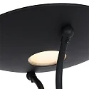 LED Deckenfluter BIRON, Leseleuchte mit Flexarm, 23+6W 2700K 2000+650lm, Drehdimmer