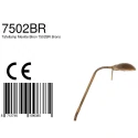 Mexlite Mexlite Table lamp BIRON, 1 flame, bronze