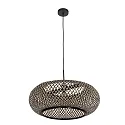 Pendelleuchte SPARKLED LIGHT - IKARO, Ø 60cm, E27,  mit Korbschirm