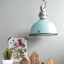Steinhauer pendant luminaire BIKKEL - Ø 42CM 1 flame, medium E27 IP20, brown, pied dimmable
