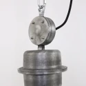 Steinhauer pendant luminaire BIKKEL - Ø 42CM 1 flame, medium E27 IP20, concrete grey dimmable