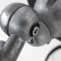 Wandleuchte DAVIN, E14, mit Euro-Stecker + Schalter am Wandanschluss, dreh- und neigbar