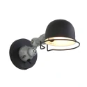 Wandleuchte DAVIN, E14, mit Euro-Stecker + Schalter am Wandanschluss, dreh- und neigbar