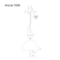 anne light & home Pendelleuchte 1-fl. 