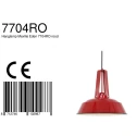 Pendelleuchte EDEN, Ø 42cm, E27, mit Textilkabel