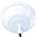 Mexlite Pendelleuchte EDEN, Ø 42cm, E27, mit Textilkabel, weiß glänzend