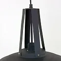 Mexlite Mexlite Pendant luminaire EDEN, 1 flame, 42cm, black