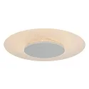 Steinhauer LED Wand- und Deckenleuchte LIDO, IP20, Ø 42cm, indirekt, mit Loch-Diffusor, 24W 2700K 2200lm, dimmbar, weiß matt
