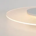 Steinhauer LED Wand- und Deckenleuchte LIDO, IP20, Ø 42cm, indirekt, mit Loch-Diffusor, 24W 2700K 2200lm, dimmbar, weiß matt