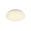 Outdoor LED Deckenleuchte GALAXY, IP44, bombiert, schaltbar, weiß / Abdeckung matt