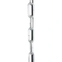 Steinhauer Pendelleuchte BIKKEL, Ø 52cm, E27 max. 60W, Abdeckung satiniert / Metall-Schirm, schwarz matt