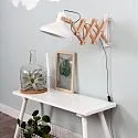 anne light & home AN Wall luminaire WOODY, 1 flame, beech