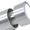 Steinhauer Aufbau-Strahler NATASJA, 1-flammig, inkl. GU10 LED 4.5W 2200-2700K 350lm (Dim To Warm), dreh- und neigbar, stahl gebürstet
