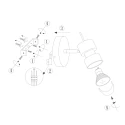 Steinhauer Aufbau-Strahler NATASJA, 1-flammig, inkl. GU10 LED 4.5W 2200-2700K 350lm (Dim To Warm), dreh- und neigbar, stahl gebürstet