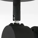Aufbau-Strahler NATASJA, 1-flammig, inkl. GU10 LED 4.5W 2200-2700K 350lm (Dim To Warm), dreh- und neigbar, stahl gebürstet