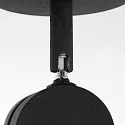 Aufbau-Strahler NATASJA, 1-flammig, inkl. GU10 LED 4.5W 2200-2700K 350lm (Dim To Warm), dreh- und neigbar, stahl gebürstet