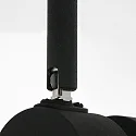 Aufbau-Strahlerleiste NATASJA, 2-flammig, inkl. 2x GU10 LED 7W 2200-2700K 480lm (D2W), dreh- und neigbar, stahl gebürstet