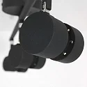 spotlight bar NATASJA 3 flames, long, Dim-To-Warm, adjustable GU10 IP20, steel brushed dimmable
