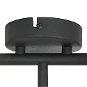 spotlight bar NATASJA 3 flames, long, Dim-To-Warm, adjustable GU10 IP20, steel brushed dimmable