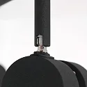spotlight bar NATASJA 3 flames, long, Dim-To-Warm, adjustable GU10 IP20, steel brushed dimmable