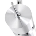 Steinhauer Aufbau-Strahlerleiste NATASJA, 4-flammig, inkl. 4x GU10 LED 7W 2200-2700K 480lm (D2W), dreh- und neigbar, stahl gebürstet