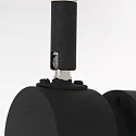 Steinhauer spotlight bar NATASJA 4 flames, long, Dim-To-Warm, adjustable GU10 IP20, black matt dimmable