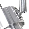 Steinhauer Strahler-Rondell NATASJA, 3-flammig, inkl. 3x GU10 LED 7W 2200-2700K 480lm (Dim To Warm), dreh- und neigbar, stahl gebürstet