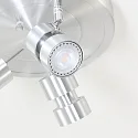 Steinhauer Strahler-Rondell NATASJA, 3-flammig, inkl. 3x GU10 LED 7W 2200-2700K 480lm (Dim To Warm), dreh- und neigbar, stahl gebürstet