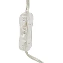 Steinhauer table lamp ANCILLA MUSHROOM long, with switching function G9 IP20, chrome, polished aluminium dimmable
