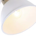 Mexlite Mexlite Spot GEARWOOD, 2 flames, white
