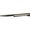 LED Pendelleuchte ZELENA, Up/Down, 80-140cm (ausziehbar), 40W 2200-4000K (CCT) 3200+800lm, mit Touch-Dimmer, stahl gebürstet