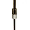 LED Pendelleuchte ZELENA, Up/Down, 80-140cm (ausziehbar), 40W 2200-4000K (CCT) 3200+800lm, mit Touch-Dimmer, stahl gebürstet