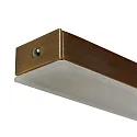 Steinhauer LED Pendelleuchte ZELENA, Up/Down, 155cm, 21+8W 2200-4000K (CCT) 2100+1600lm, CRi >90, mit Touch-Dimmer, bronze gebürstet