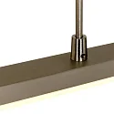 Steinhauer LED Pendelleuchte ZELENA, Up/Down, 155cm, 21+8W 2200-4000K (CCT) 2100+1600lm, CRi >90, mit Touch-Dimmer, stahl gebürstet