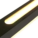 Steinhauer LED Pendelleuchte ZELENA, Up/Down, 155cm, 21+8W 2200-4000K (CCT) 2100+1600lm, CRi >90, mit Touch-Dimmer, schwarz matt