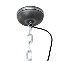 Steinhauer pendant luminaire BIKKEL - Ø 32CM 1 flame, small E27 IP20, black matt dimmable