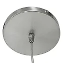 Pendelleuchte SPARKLED LIGHT, Ø 50cm, E27, mit zylindrischem Schirm