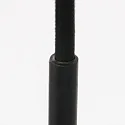 Steinhauer Pendelleuchte SPARKLED LIGHT, Ø 50cm, E27, mit zylindrischem Schirm, schwarz matt / Leinen schlamm