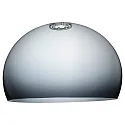Steinhauer Wandleuchte / Bogenleuchte SPARKLED LIGHT,  E27, mit Schnurschalter + halbrundem Schirm, schwarz matt / Rauchglas