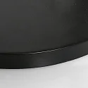 Steinhauer Stehleuchte / Bogenleuchte SPARKLED LIGHT, E27, mit Fussschalter + zylindrischem Schirm, schwarz matt / Velours blau